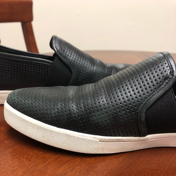 Vince Pierce Leather Slip-Ons - Picture 5 of 6